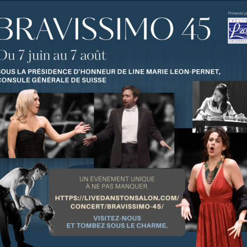 Théâtre Lyrichorégra (L20)- Le Gala « Bravissimo » pour célébrer un 45e anniversaire  